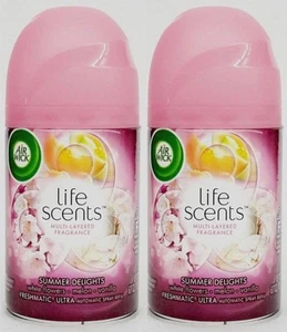 Air Wick Summer Delights Scent~Automatic SPRAY REFILL - Foto 1 di 2