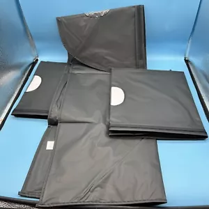 3x Econoco UV340B/B 40" Long Zippered Garment Covers - Picture 1 of 4