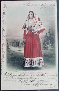 1900 - Osilo - costume tipico - Imagen 1 de 1