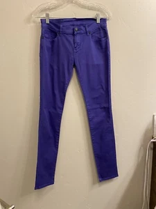 Ksubi Women’s NWOT Size 28 Super Skinny Overdye Purple Denim Jeans - Picture 1 of 14