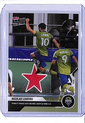 2020 TOPPS NOW MLS #26 NICOLAS LODEIRO - PRINT RUN 73 - BRACE SETS RECORD! - Image 1 of 2