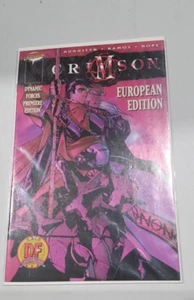 Cliffhanger Comics Crimson #1 Variant Cover European Edition with COA - Picture 1 of 2