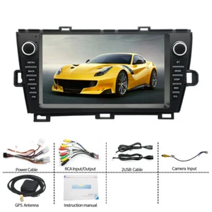 9" Android 13.0 Stereo Radio GPS Navi Wifi For Toyota Prius 2010-2015 w/ Carplay - Picture 1 of 22