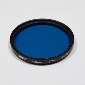 Filtro azul Hoya 52 mm 80A - manchado - Imagen 1 de 3
