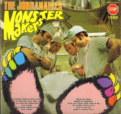 THE JORDANAIRES "MONSTER MAKERS" COUNTRY POP 60'S LP STOP 10010 PROMO - Photo 1/2