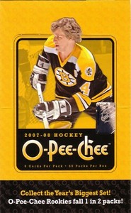 OPC O-Pee-Chee 2007-08 Inserts - Complete Your Set 