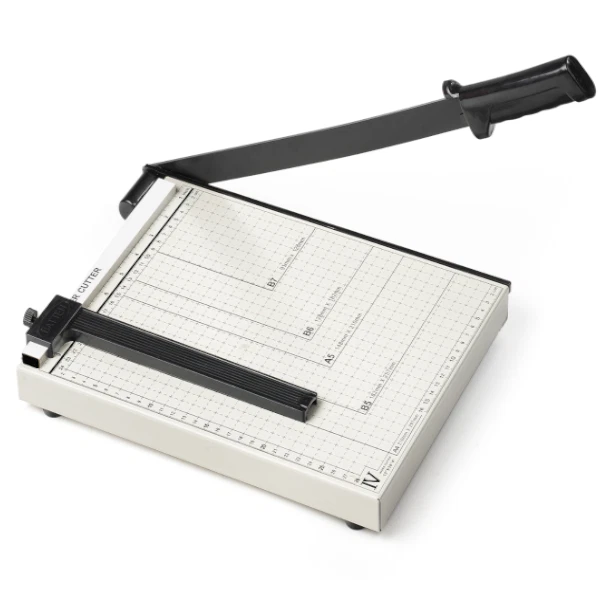 Hebelschneider Papierschneider A4 A5 Schneidemaschine Guillotine Foto Metall - Bild 1 von 4
