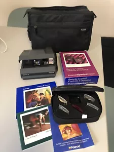Polaroid Spectra 2 System Camera with case + Filter Bag & Remote Control manuals - Picture 1 of 9