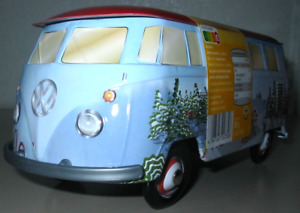 VW Bus Keksdose Weihnachten Volkswagen T1 / T 1 Bulli Winter Edition Blech Model