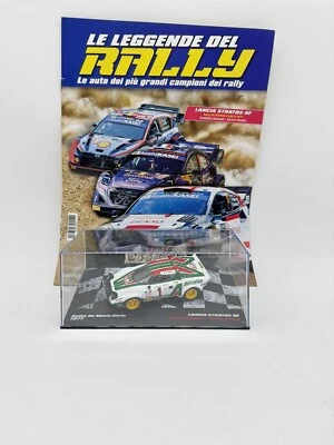 MODELLINO AUTO LANCIA STRATOS HF RALLY MONTE CARLO 1977 - EDICOLA - SCALA 1:43 - Immagine 1 di 4