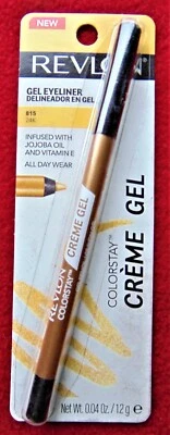 REVLON COLORSTAY CREME GEL EYELINER - 24K ~ #815 ~JOJOBA OIL~VITAMIN E ~ SEALED - Image 1 of 4
