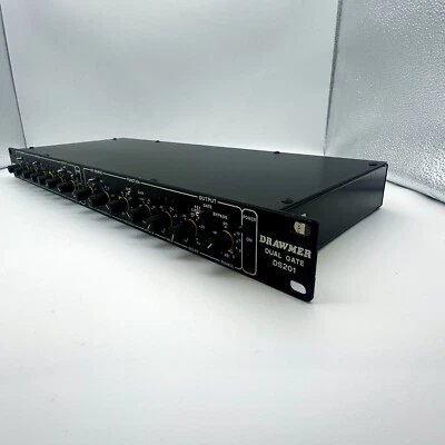 Drawmer DS-201 2-Channel Noise Gate Stereo Dynamics Processing Tested - Image 1 of 4
