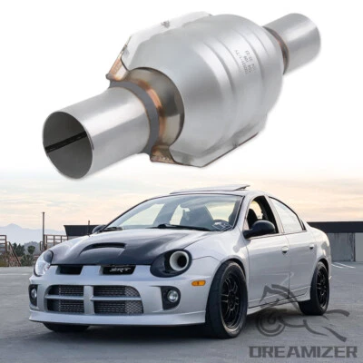 Convertidor catalítico de entrada y salida de 2" con protector térmico aprobado por la EPA para Dodge Neon Foto 1 de 4