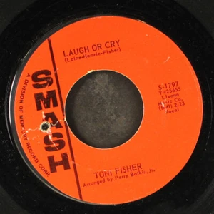 TONI FISHER: laugh or cry / hold me SMASH 7" Single 45 RPM - Bild 1 von 2