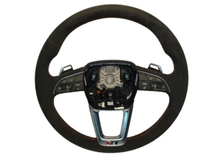 8W0419091GR MULTIFUNCTION ALCANTARA HEATED STEERING WHEEL AUDI RS4 RS5 - Imagen 1 de 12