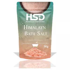 1 kg Pink Bath Salt, For Relaxation,Skincare with epsom bath salts For Men/women - Picture 1 of 4