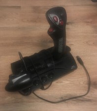 Speed Link Black Widow Joystick Flight Stick with Force feedback VIBRATIONS VGC