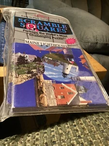 B Dazzle Inc 2007 Scramble Squares MAINE Lighthouses puzzle NEW - Picture 1 of 4