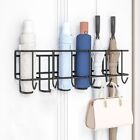 Umbrella Storage Rack Wall-mounted Capacity Behind The Towel Door Bag Key Hook.