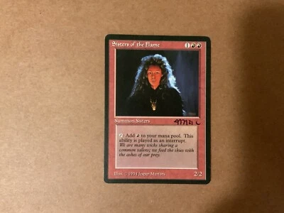 MTG Magic Sisters of the Flame Signed Artist Proof x1 The Dark DRK Jesper Myfors - Image 1 of 2