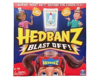 Hedbanz Blastoff Guess Game for Kids & Adults Age 6+ - Image 1 of 4
