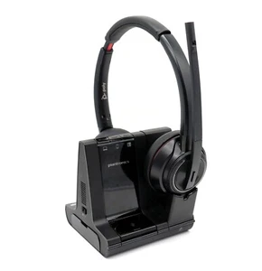 Poly Savi W8220 Premium Binaural ANC Headset DECT + BT Basisstation *Defekt* - Bild 1 von 9