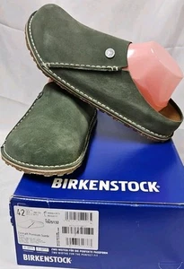 Birkenstock Zermatt Premium Suede Green Thyme Slipper Schuhe Damen EU 42 US 11 - Bild 1 von 19