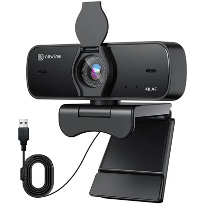 Webcam 4k 30FPS PC Kamera mit 2 Mikrofon mit Sony Sensor, Aktualisiert Autofo... - Bild 1 von 4