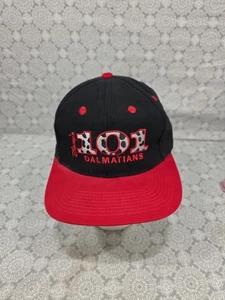 Disney Vintage 90s 101 Dalmations Adjustable Black Baseball Hat Cap Snapback - Picture 1 of 8