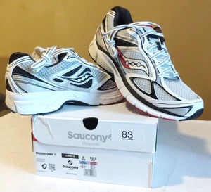 NEW SAUCONY Men's Sz 9 Progrid GUIDE 7 Running Shoes S70936-10 Silver Gray - Picture 1 of 9