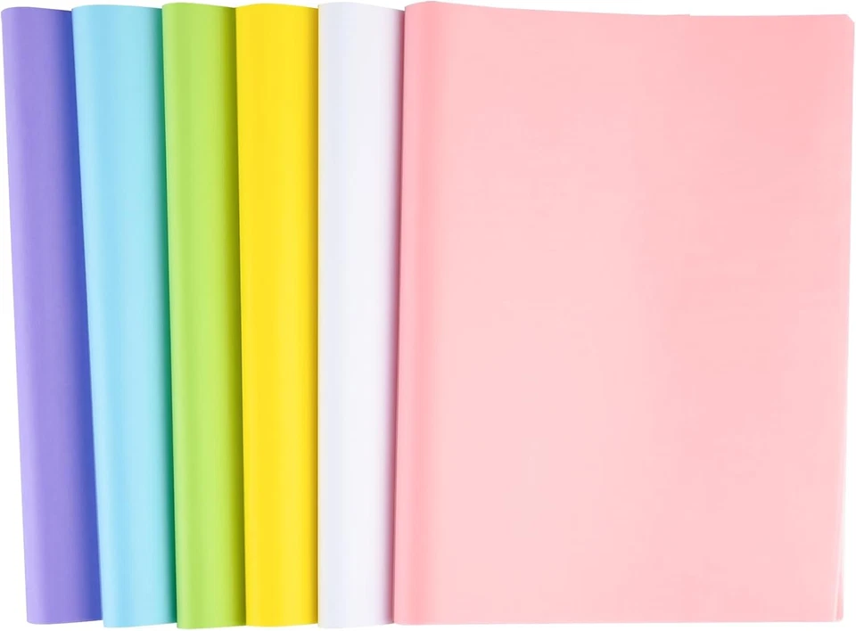 60 Sheets Easter Tissue Paper Multicolor Tissue Paper Bulk Gift Wrapping for DIY - Image 1 of 4