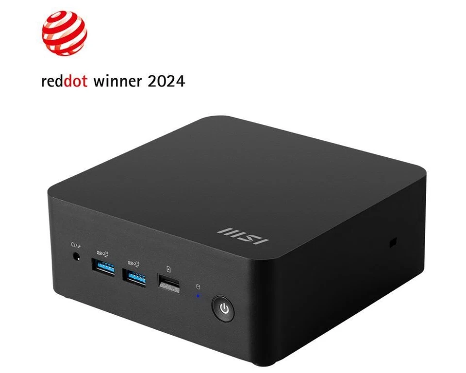 MSI Cubi NUC 1MG Mini-PC Intel Core 7 Processor 150U - Bild 1 von 4