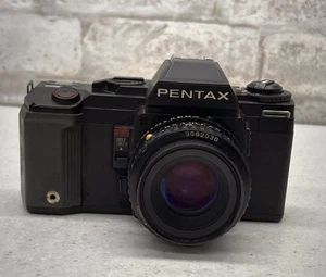Pentax A3000 Film Camera w/ SMC Pentax-A 50mm 1:2 Lens Works - Picture 1 of 8