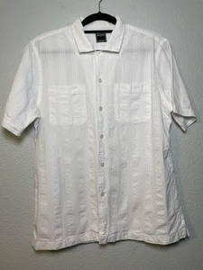Todd Snyder Shirt Mens Large White Button Up Short Sleeve - Picture 1 of 7