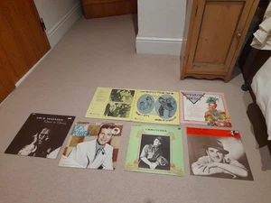 Collection of 7 Early Vocal Jazz vinyl LPs Records Arthur Tracy Cavan O'Connor - Picture 1 of 1
