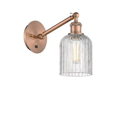 Aplique velo de novia Innovations Lighting 317-1W-9-5 9" - cobre Foto 1 de 2