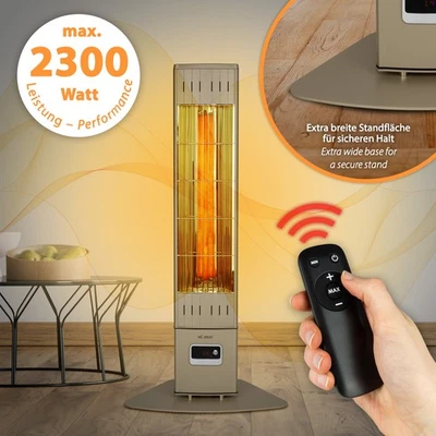 Infrarotstrahler Heizstrahler Terrassenstrahler Standheizstrahler 2300W Infrarot - Bild 1 von 4