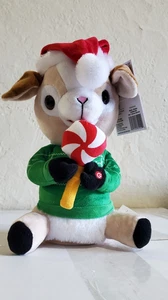Gemmy Holiday Animated Goat with Lollipop Sings "Up on the Housetop" Christmas - Picture 1 of 6