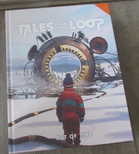 FREE LEAGUE TALES FROM THE LOOP OUT OF TIME RPG BOOK HB HC NM - Picture 1 of 1
