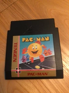 Pac-Man (Nintendo Entertainment System NES) tengen black - Picture 1 of 2
