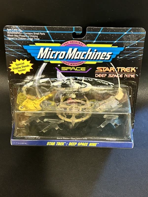 Micro Machines Ster Trek Deep Space Nine - 3 Ships - Unopened - Image 1 of 4