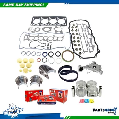 Kit de reconstrucción de motor maestro DNJ EK151AM para 97-00 Dodge Breeze Caravan 2,4 L DOHC Foto 1 de 4