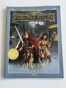 Advanced Dungeons and Dragons Forgotten Realms Waterdeep FRE3 TSR 1989 - Bild 1 von 10