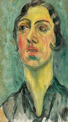 Ben Shahn Mujer con Bob Corto 1926 - Impresión de Arte Modernista Retrato Temprano Foto 1 de 2