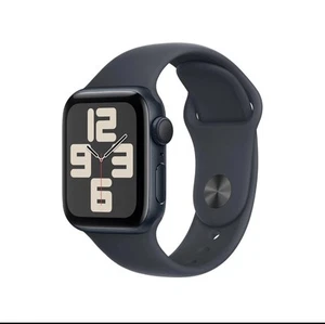 Apple Watch SE 2nd Gen 40mm Smartwatch Midnight Sport Band S/M ( C) - Zdjęcie 1 z 2