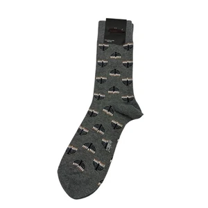 NEU J. Crew Menorah Socken grau - Bild 1 von 3