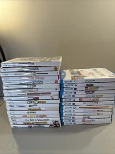 Wii U & Wii Game Lot (30) Tested VG Or Better - Super Smash Batman Donkey Kong - Picture 1 of 8