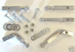 KIT DE SOPORTE DE MONTAJE EN PISO 36-64 Knucklehead Panhead 50658-36 Cromo - Imagen 1 de 1