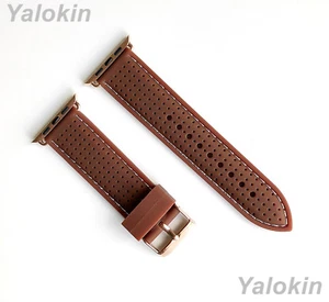 Correa con acabado en oro rosa (BRMHL) para Apple Watch Ultra 3 2 1, 11 10 SE Series 3 - Imagen 1 de 3