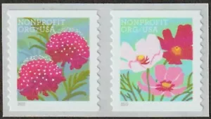 USA Sc. 5665a (5¢) Butterfly Garden 2022 MNH 3 pairs - Picture 1 of 3